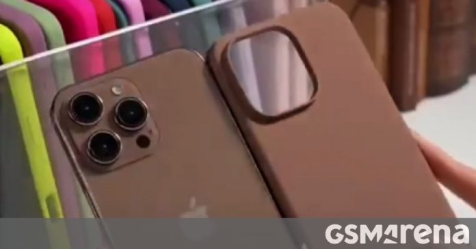 Apple iPhone 16 Pro Max Desert Titanium Hands-On Video Leaks